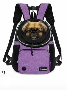 PetAmi Adjustable Cat & Dog Chest Carrier Backpack,